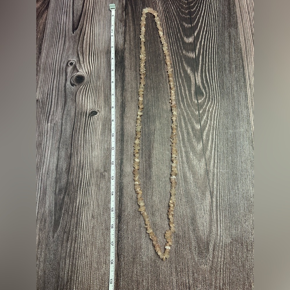 Tan Beaded‎ Necklace